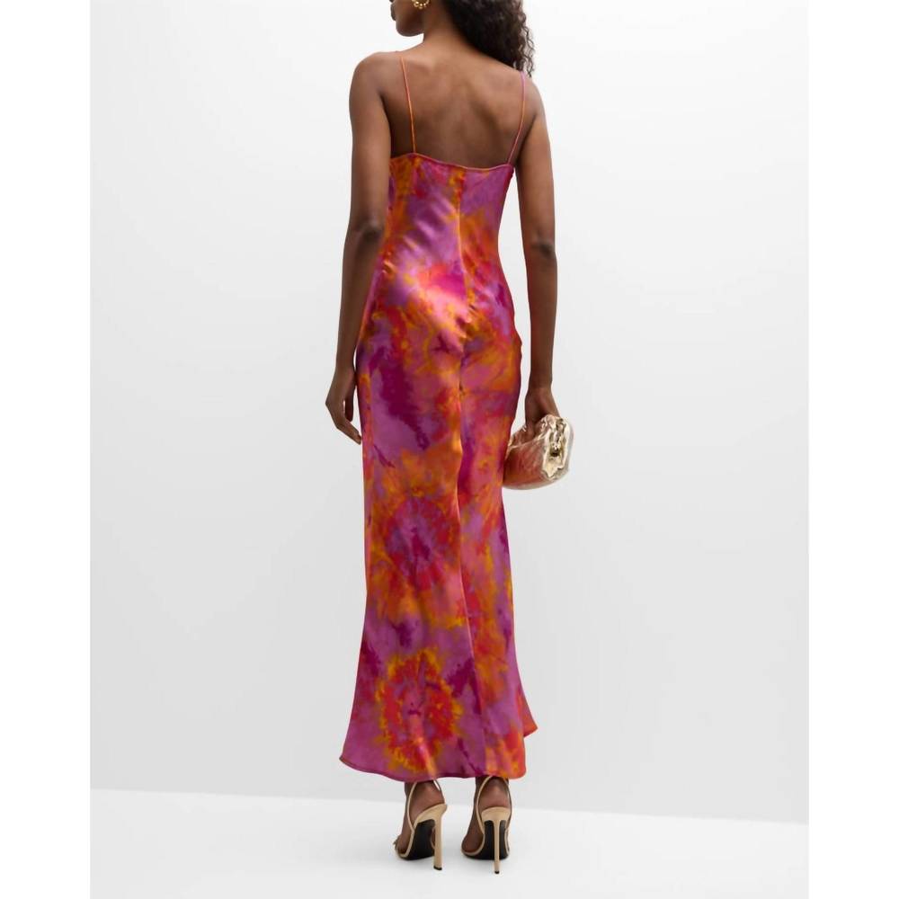 NEW RONNY KOBO capri dress in tie dye pink - Picture 3 of 5